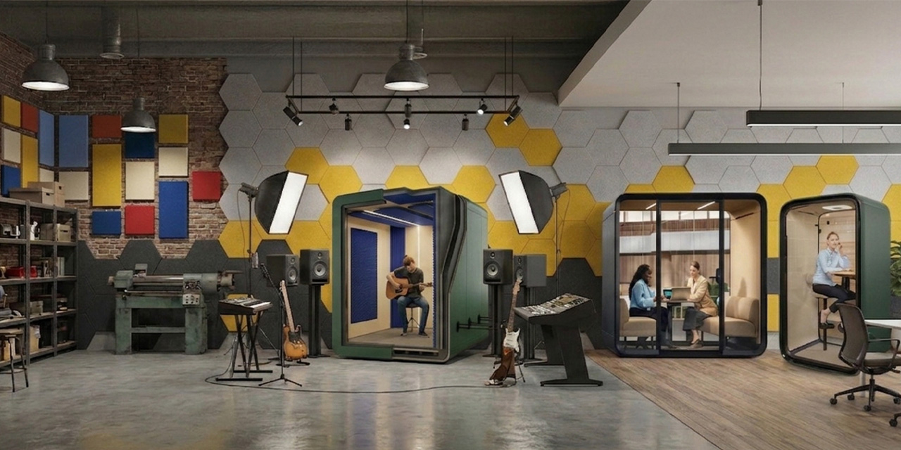 Modern ofislerde sessizlik ve verimlilik: Akustik çözümler ön plana çıkıyor