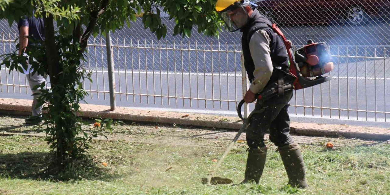 Bozdoğan’da çevre düzenleme çalışmaları sürüyor