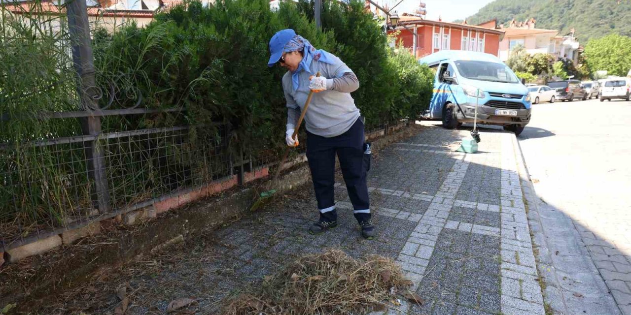 Marmaris’te bahar temizliği başladı