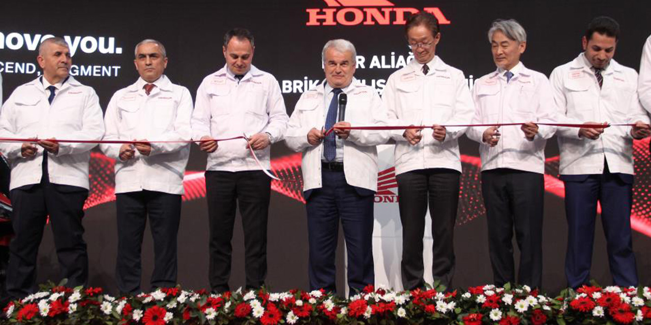 Honda Türkiye’den dev yatırım: Aliağa’da motosiklet fabrikası üretime başladı
