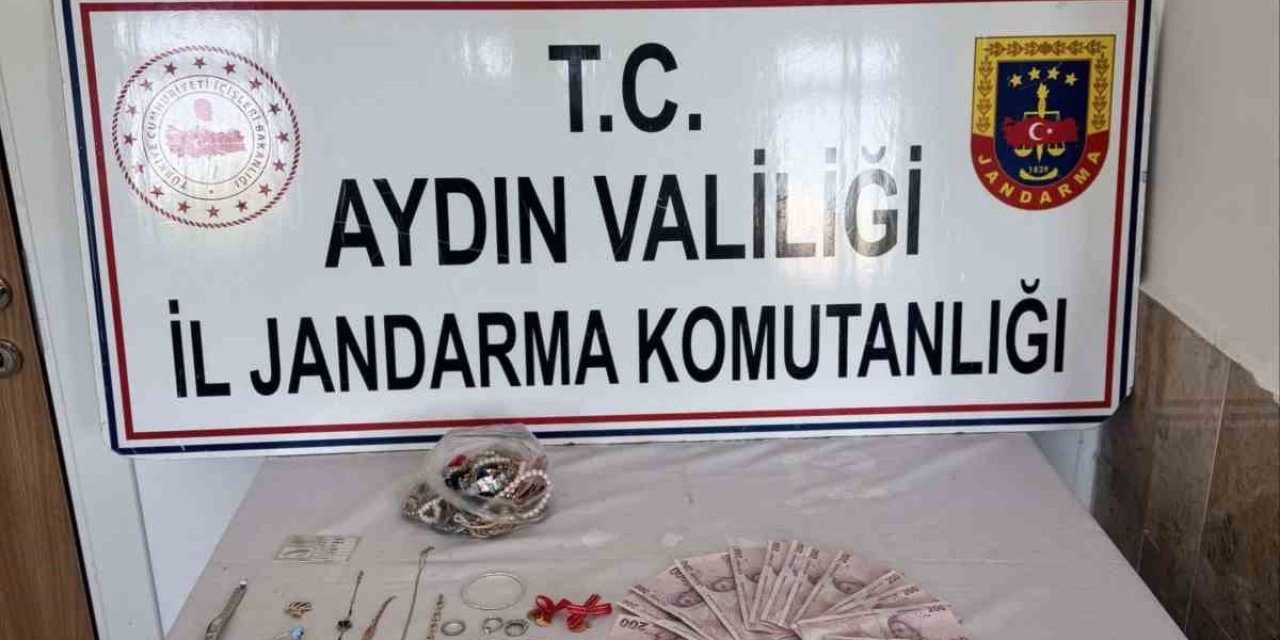 Nazilli’de 850 bin TL’lik ziynet eşyasını çaldı, yakalandı