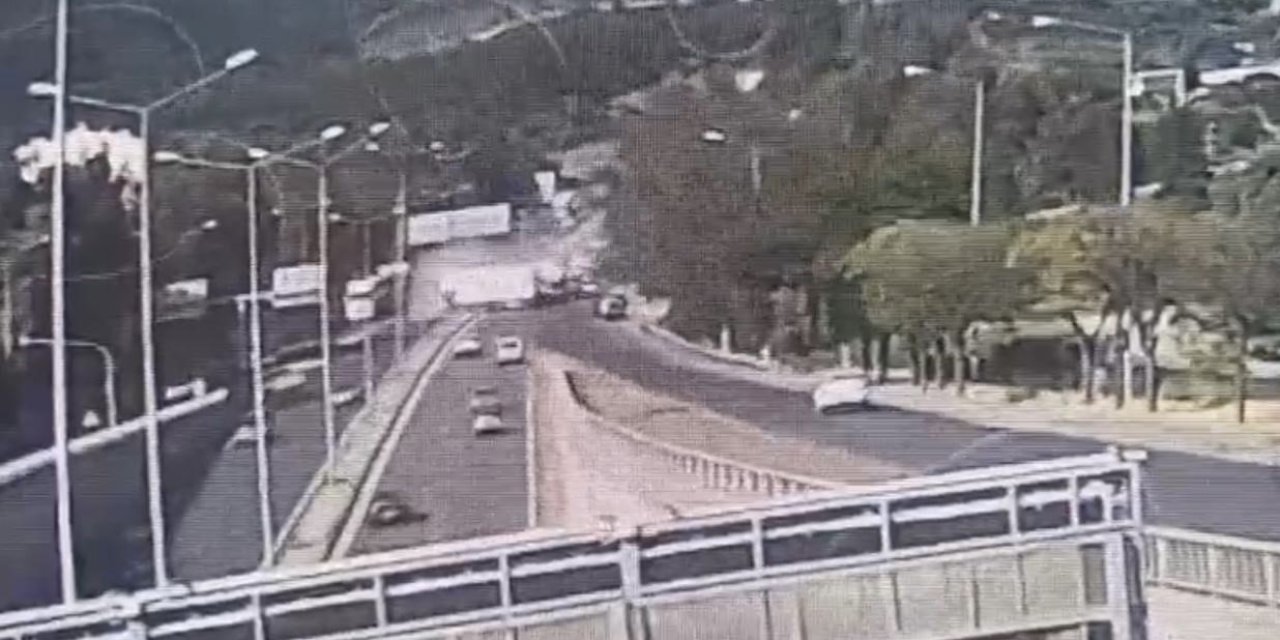 İzmir’deki tır faciasının görüntüleri ortaya çıktı