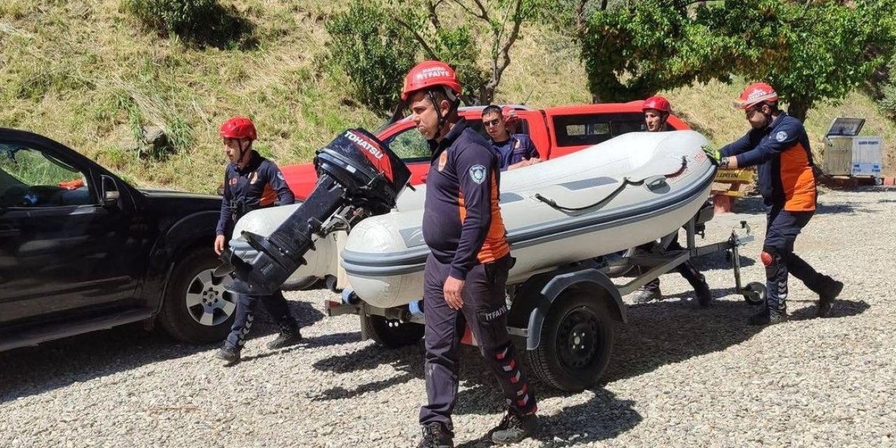 Afşar Barajı patlama senaryosu gerçeğini aratmadı
