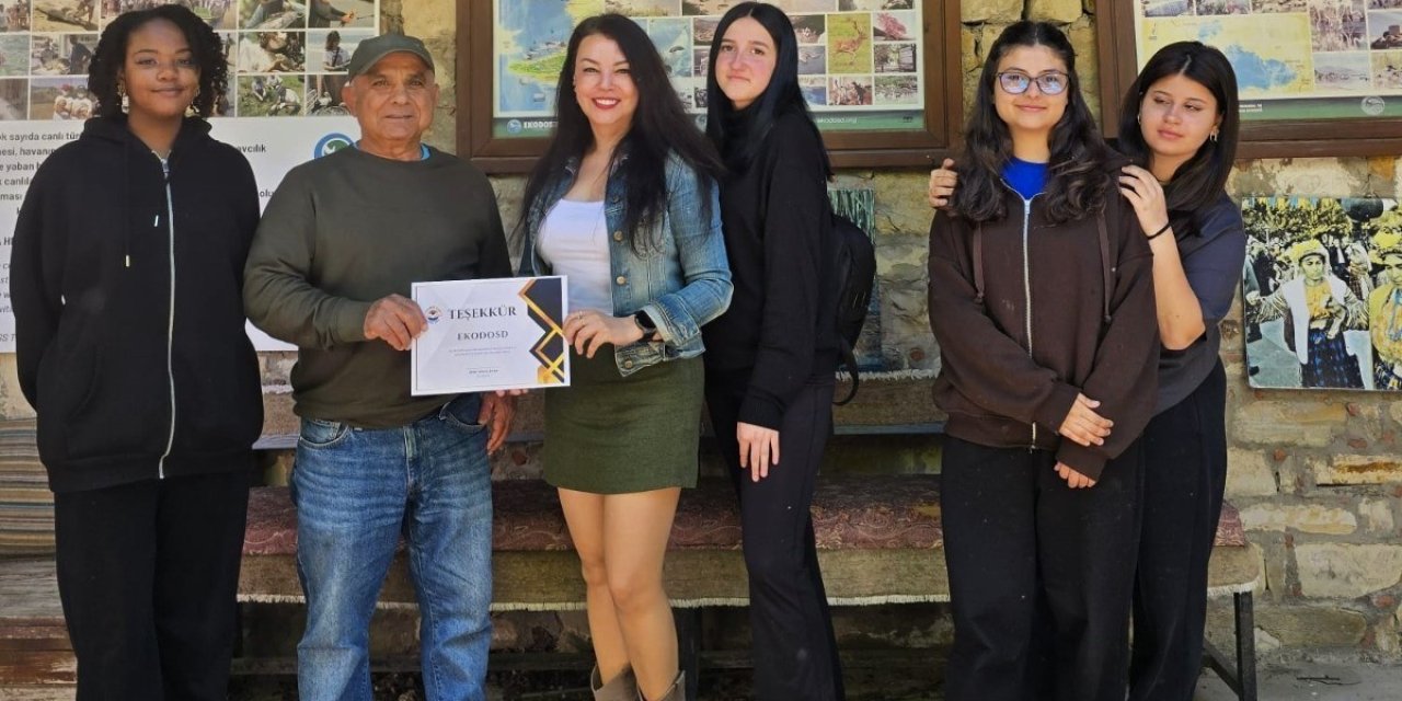 Lise öğrencilerine Kuşadası’nın doğal güzellikleri anlatıldı