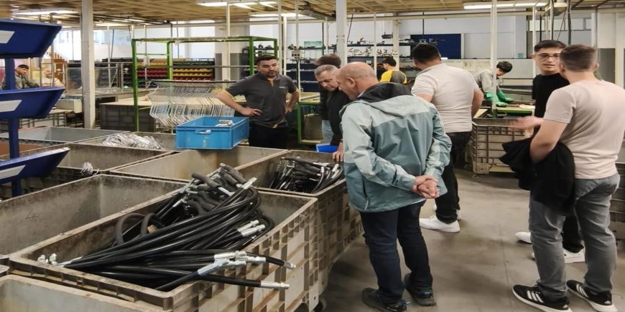 Hisarcık’ta MESEM öğrencilerine teknik gezi