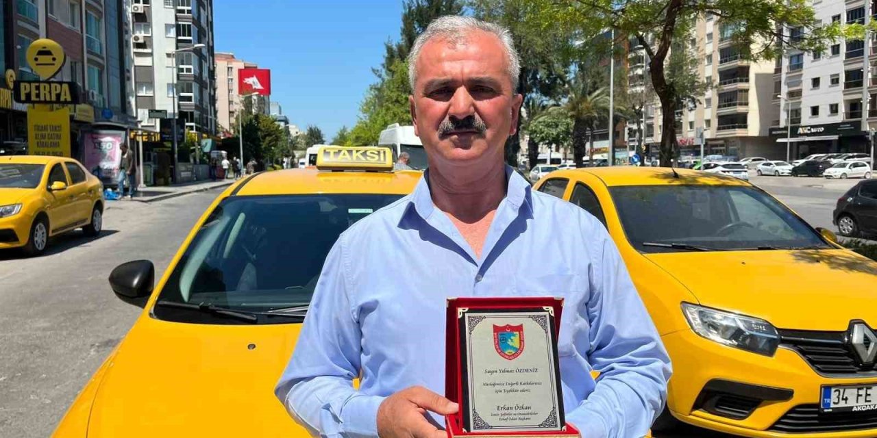 Parası çalınan askerin imdadına taksi şoförü yetişti