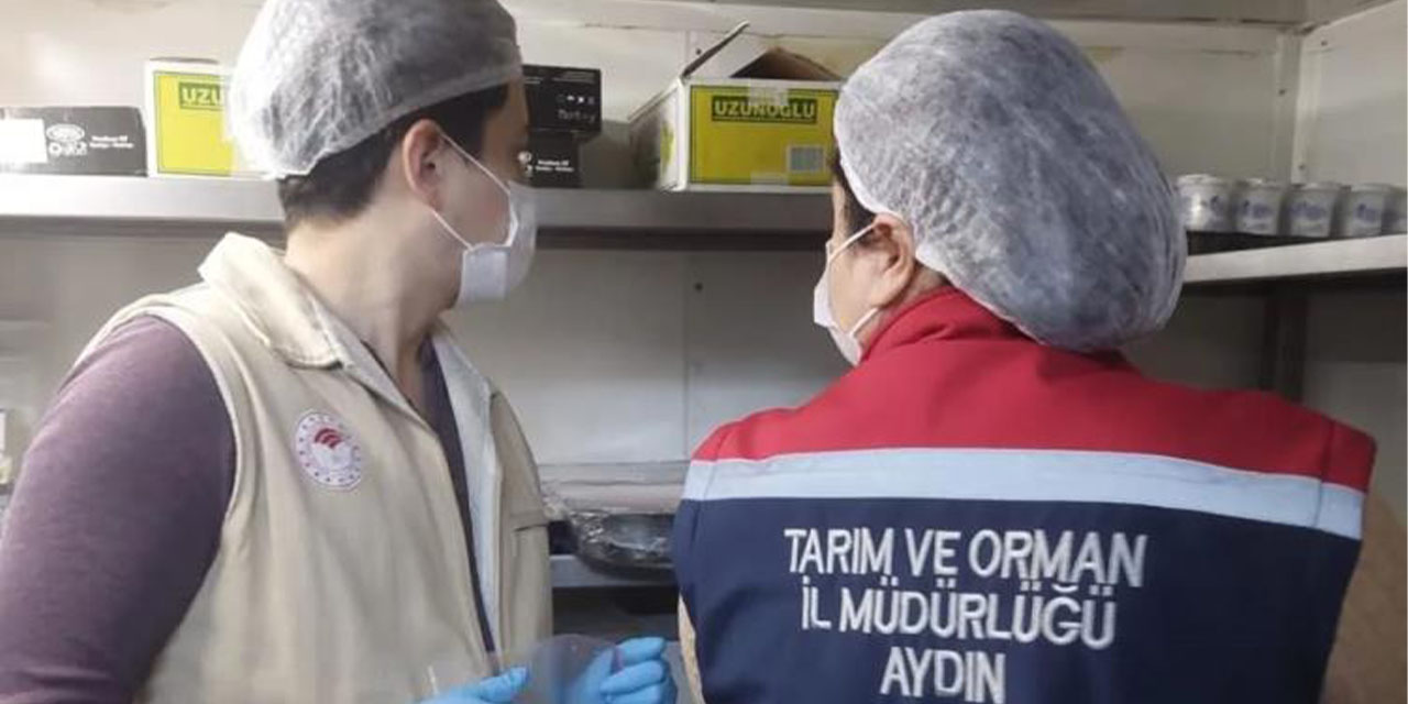 Aydın’da 11 ton uygunsuz süt ürünü imha edildi