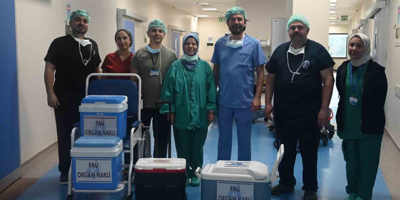 Denizli’de 2 organ bağışı 7 hastaya umut oldu