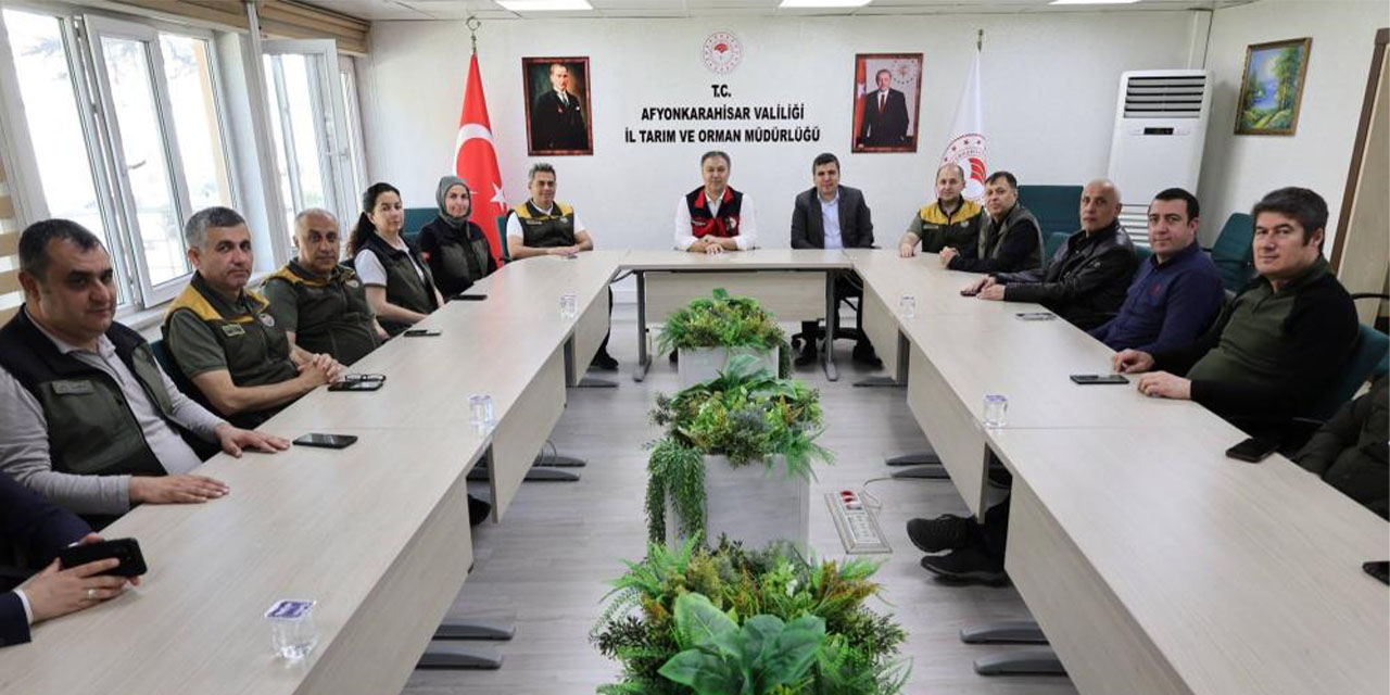 Tarım ve Orman İl Müdürlüğü tarafından koordinasyon toplantısı yapıldı