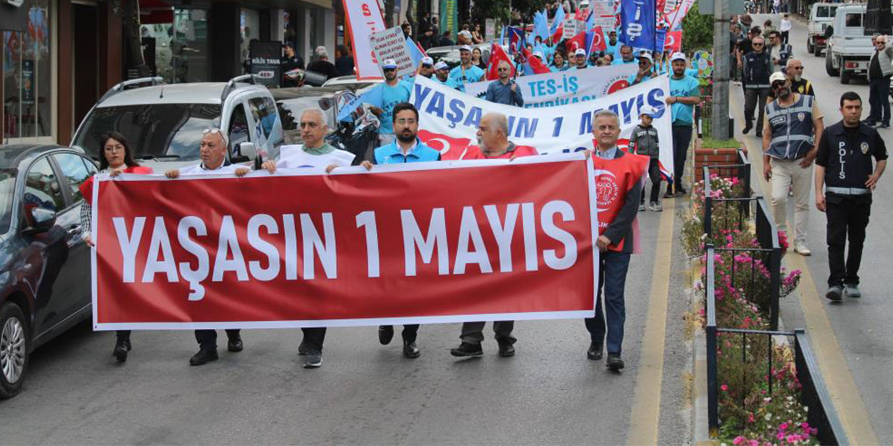 Aydın’da 1 Mayıs coşkusu: Binlerce kişi emek için yürüdü