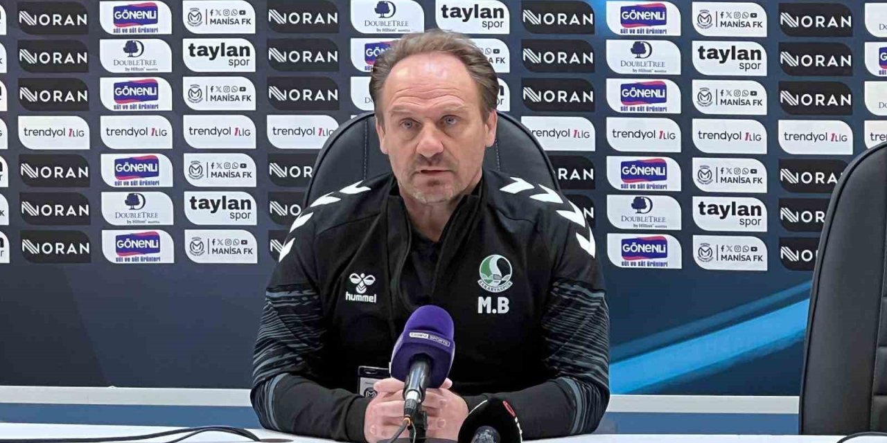 Manisa FK - Sakaryaspor maçının ardından
