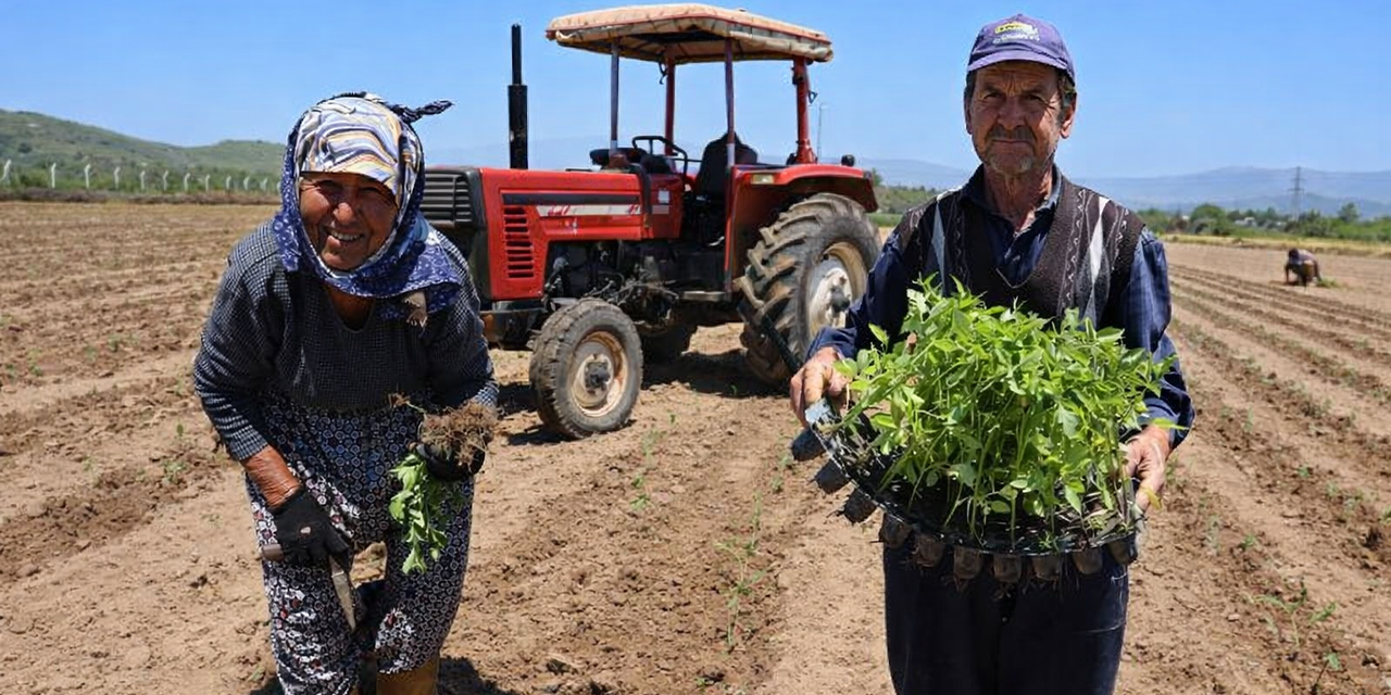 Aydın’da 1 Mayıs tarlada geçti: Tarım işçileri bayramı çalışarak kutladı