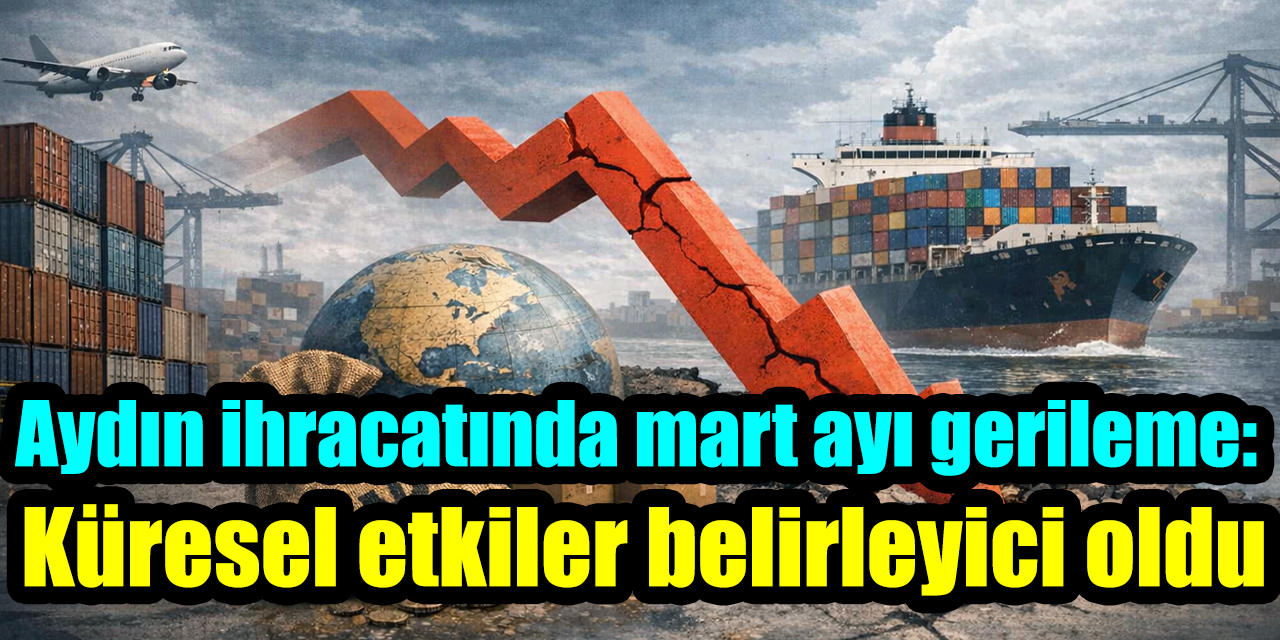 Aydın ihracatında mart ayı gerileme: Küresel etkiler belirleyici oldu