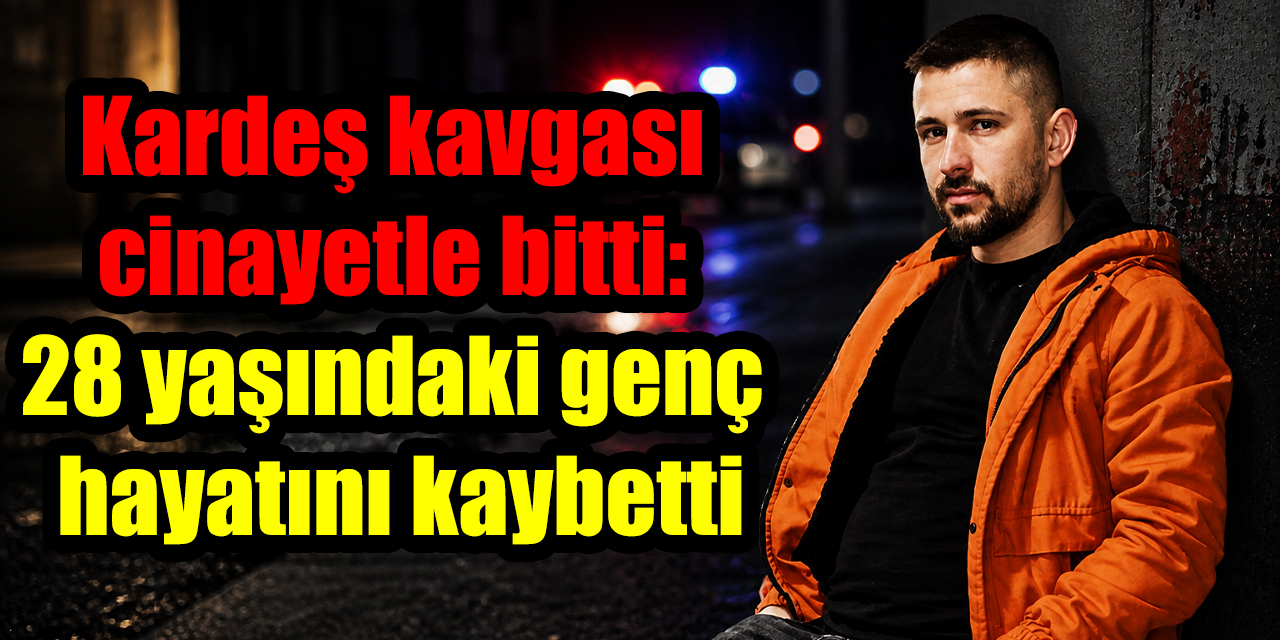 Kardeş kavgası cinayetle bitti: 28 yaşındaki genç hayatını kaybetti