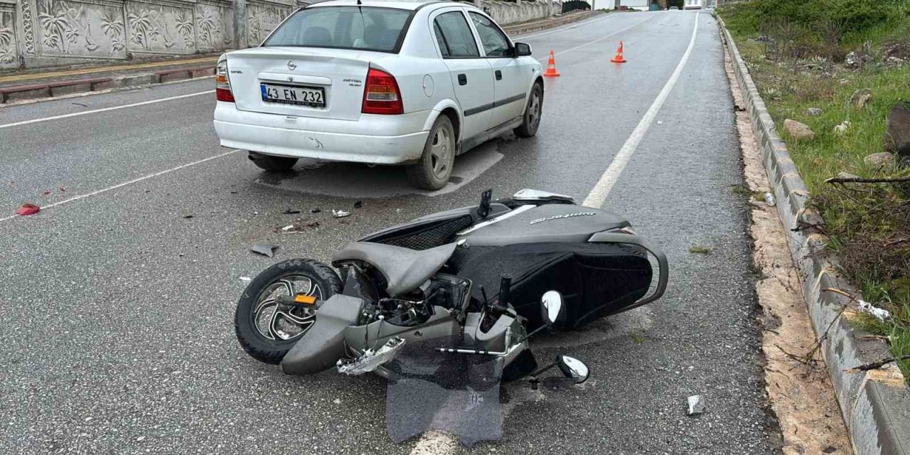 Tavşanlı’da trafik kazası: 1 yaralı