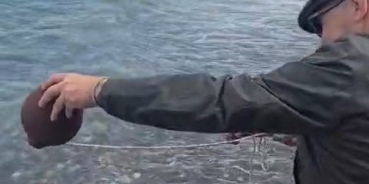Testilerle taşınan Akdeniz suyu Ege’ye döküldü