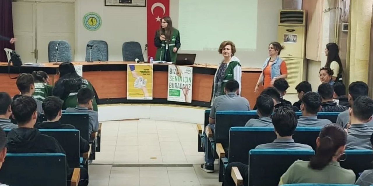 Mimar Sinan MTAL’de bağımlılıkla mücadele etkinliği düzenlendi