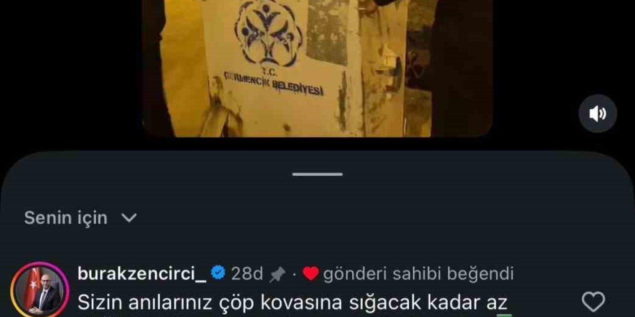 Başkan Zencirci’den konteyner mizahı: "Konum atın, kamyon göndereyim"