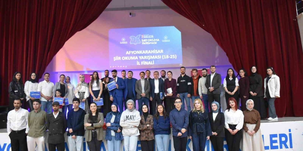 Şiir yarışmasının kazananları belli oldu
