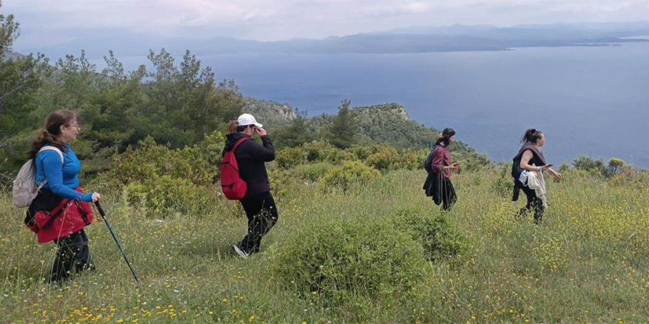 Aydınlı doğaseverler Gökova’da “cennet” izinde