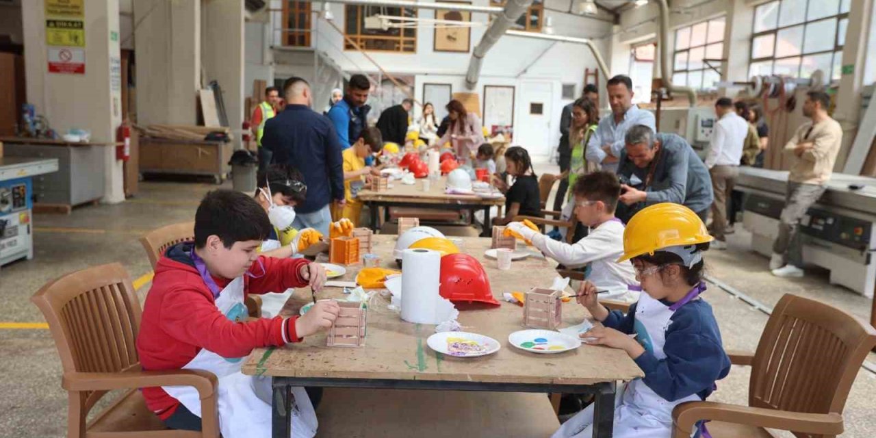 Ustalık yolculuğu bu kez çocuklarla devam etti