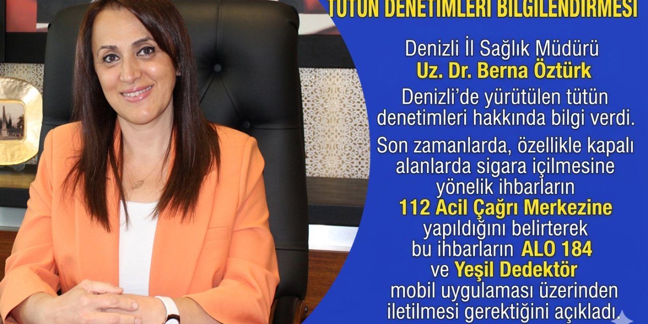 Tütün ihbarları Alo 184 ve Yeşil Dedektör mobil uygulaması üzerinden iletilmeli