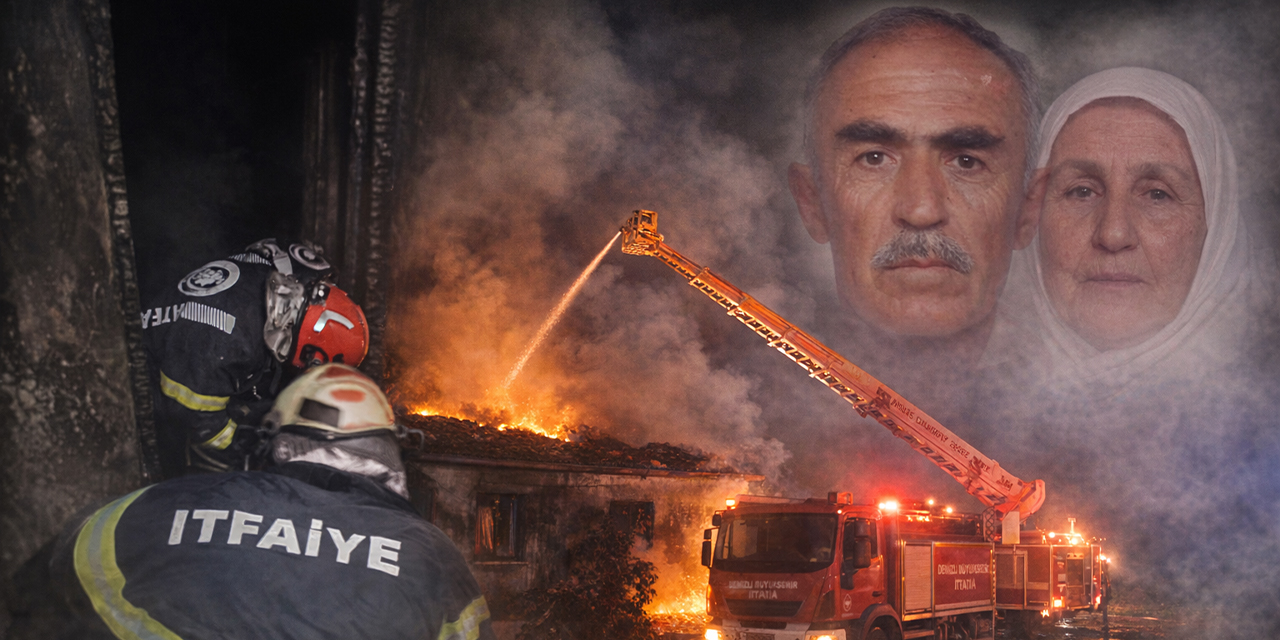 Ev yangını faciası: Yaşlı çift hayatını kaybetti