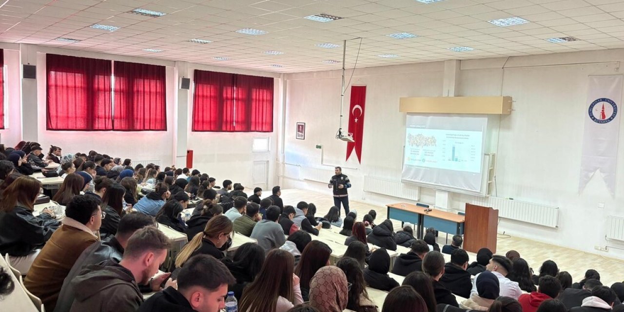 Hisarcık MYO’da "Narko Gençlik" eğitimi gerçekleştirildi