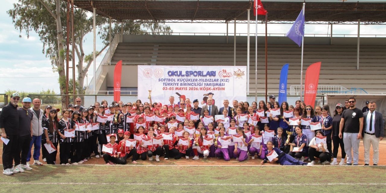 Softbol Türkiye Birinciliği Aydın’ın ev sahipliğinde tamamlandı