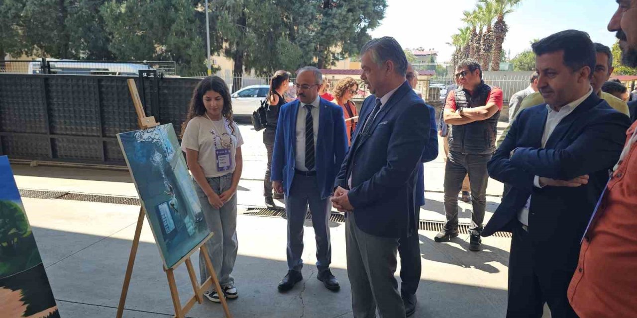Nazilli’de bilim fuarında öğrenciler projelerini sergilendi