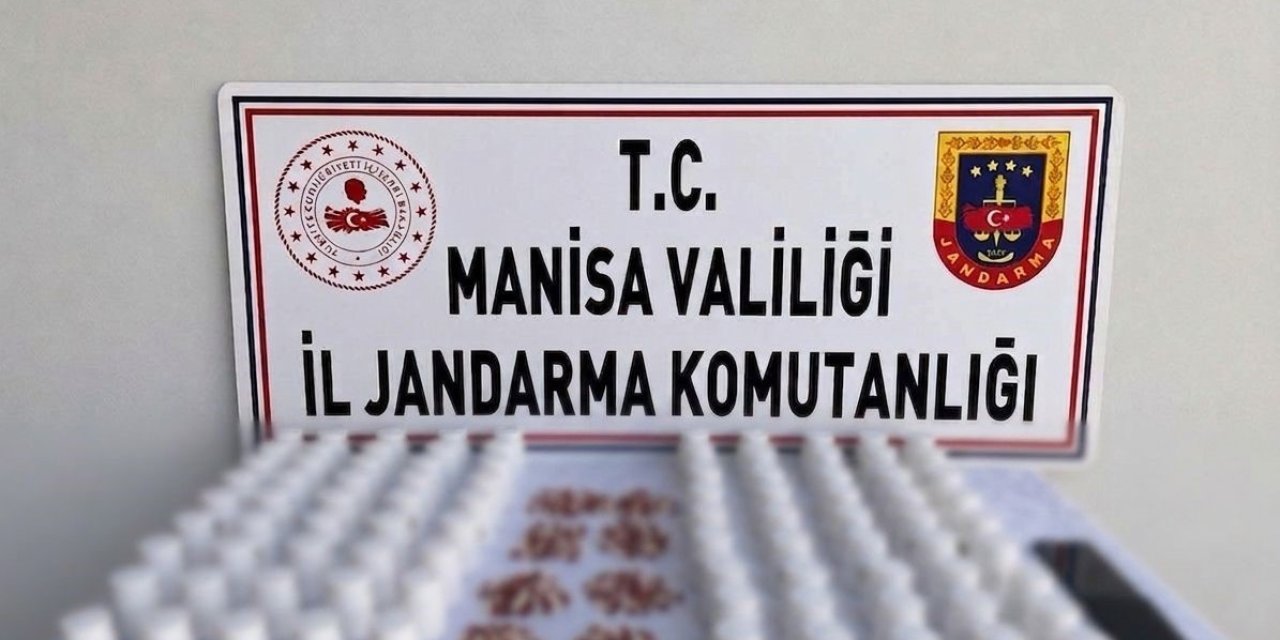 Salihli’de 5 bin 238 adet uyuşturucu hap ele geçirildi