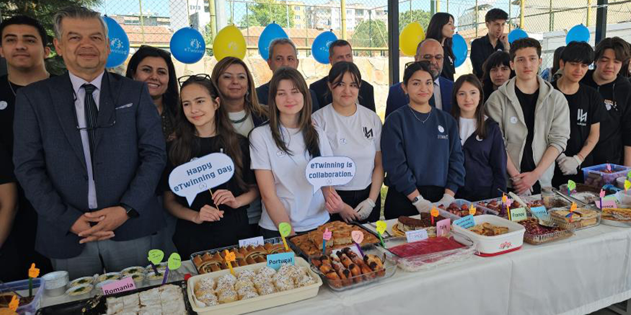 Nazilli Lisesi’nde Avrupa rüzgârı: 22 ülkeden 58 lezzet aynı sofrada