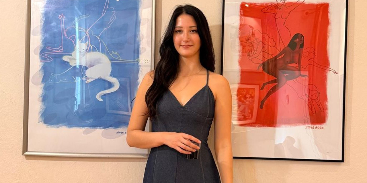 Maya Bora’dan 15 yıllık sanat yolculuğu: Dijital ve geleneksel sanat aynı sergide