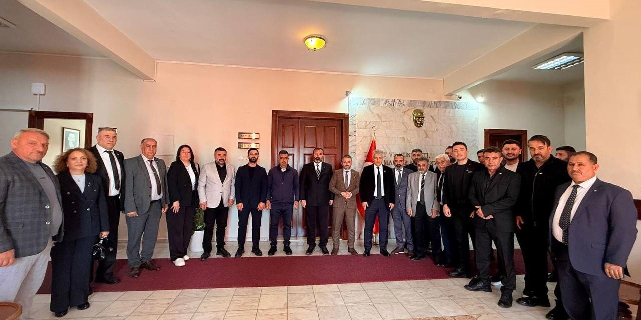 MHP İlçe Başkanı Taşdemir, Kaymakam Keklik ile görüştü