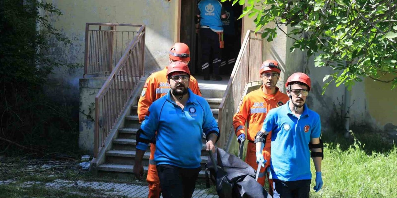 Aydın’da UMKE tatbikatı gerçekleştirildi