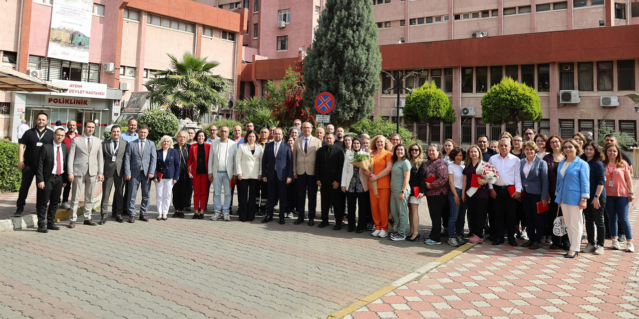Aydın Devlet Hastanesi’ne duygusal veda