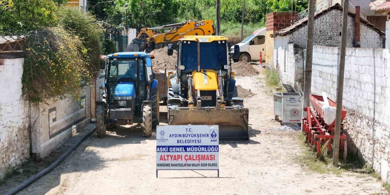 Aydın Büyükşehir Belediyesi’nden Koçarlı’ya altyapı yatırımı