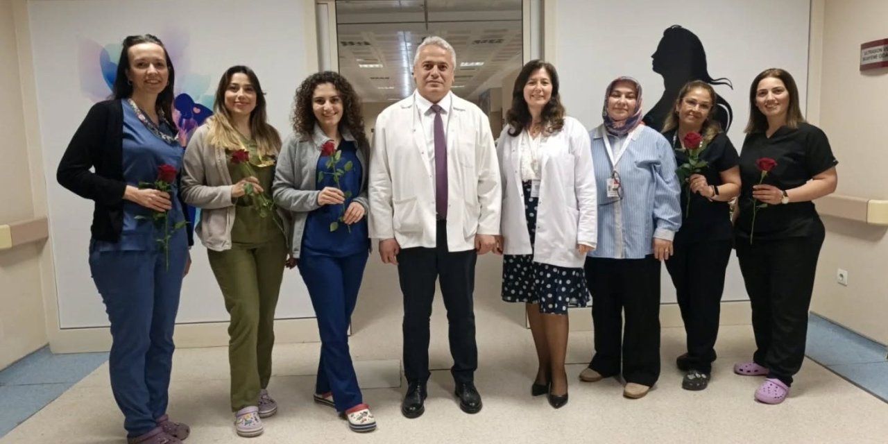 Nazilli Devlet Hastanesi’nde Ebeler Haftası kutlandı