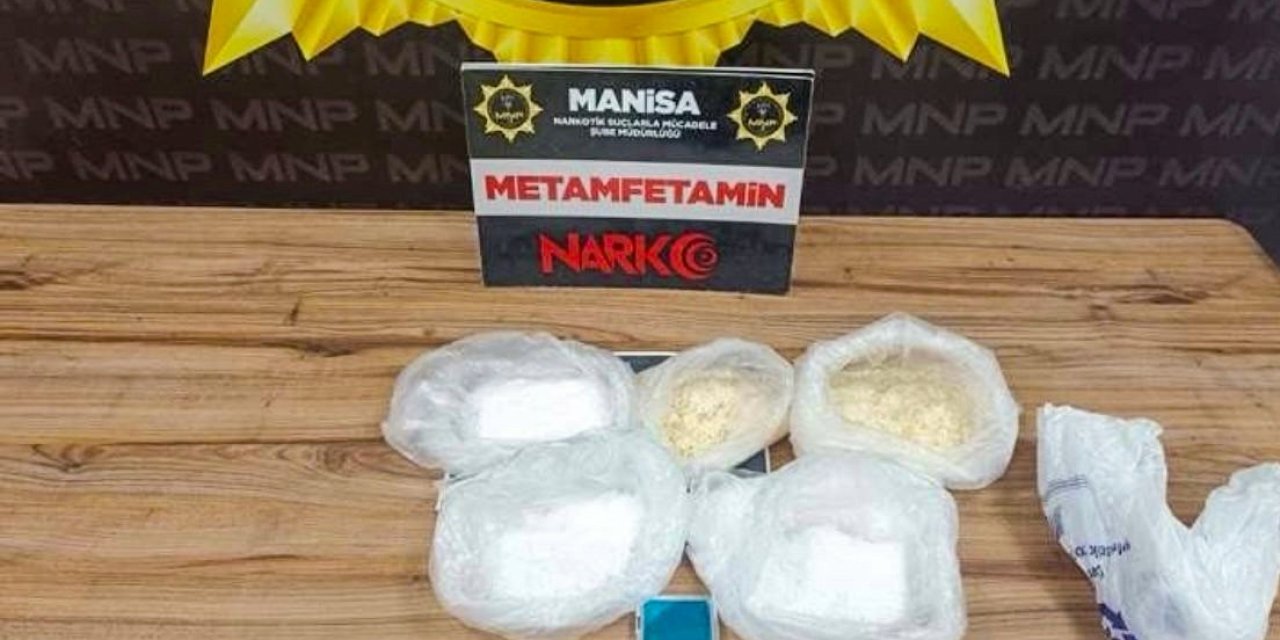 Manisa’da 2 kilo uyuşturucu ile yakalanan şüpheli tutuklandı