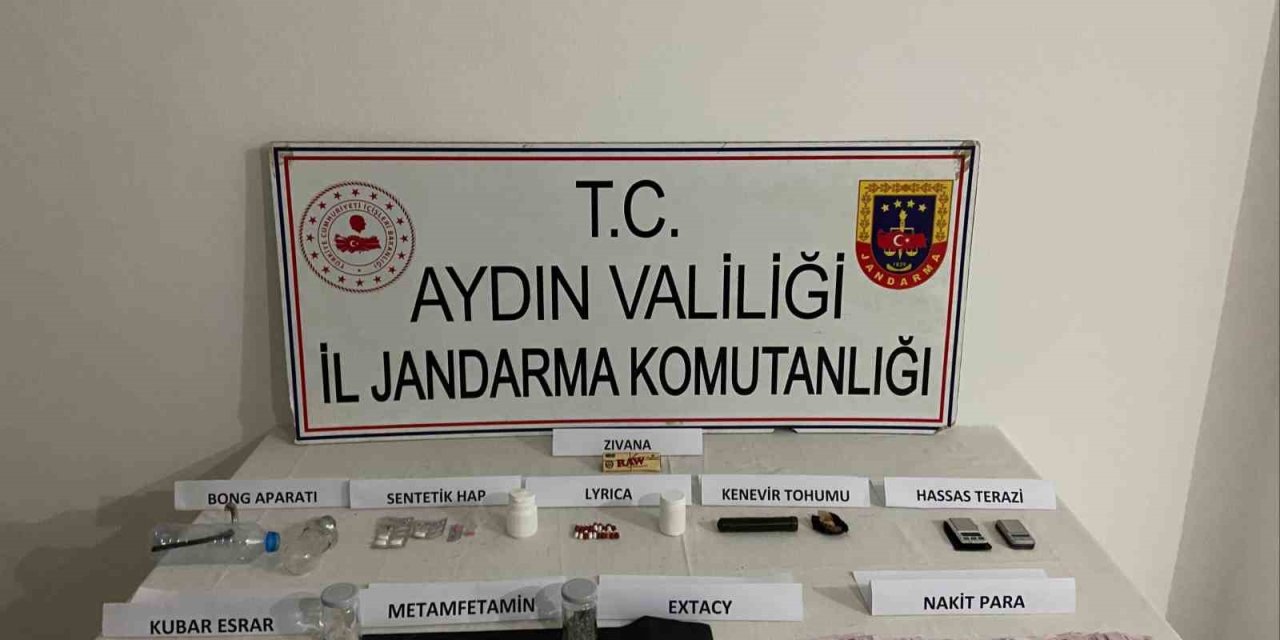 Germencik’te uyuşturucu baskını: 5 gözaltı