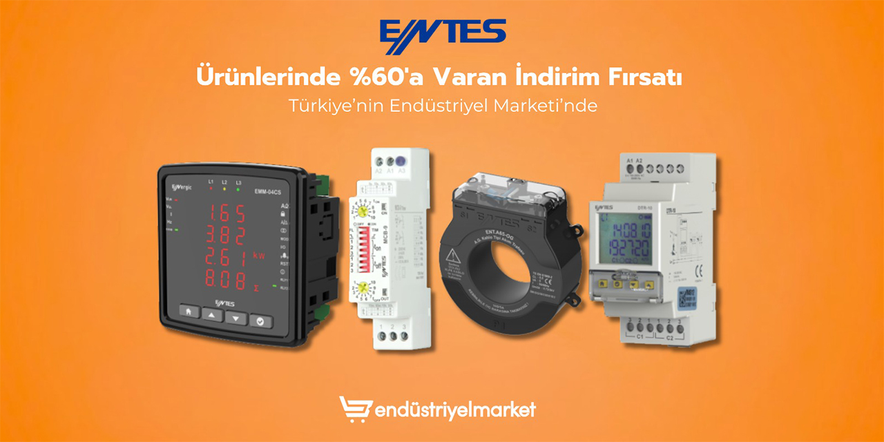 Enerji yönetiminde kontrol ve verimlilik için Entes çözümleri