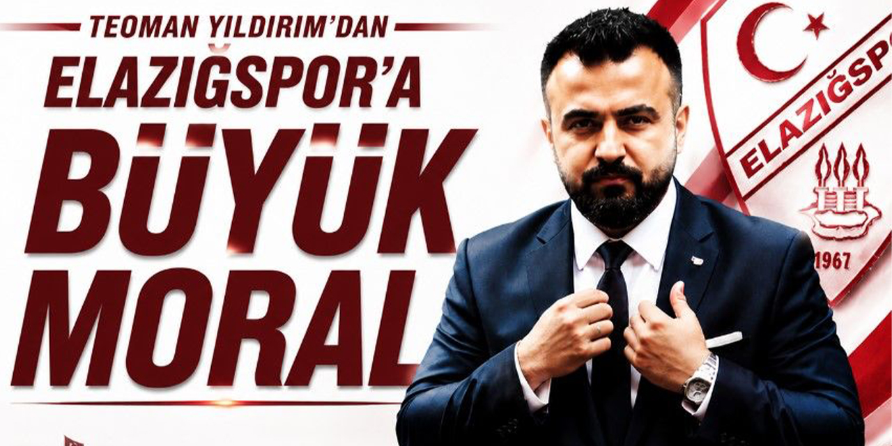Teoman Yıldırım’dan Elazığspor’a şampiyonluk öncesi destek hamlesi