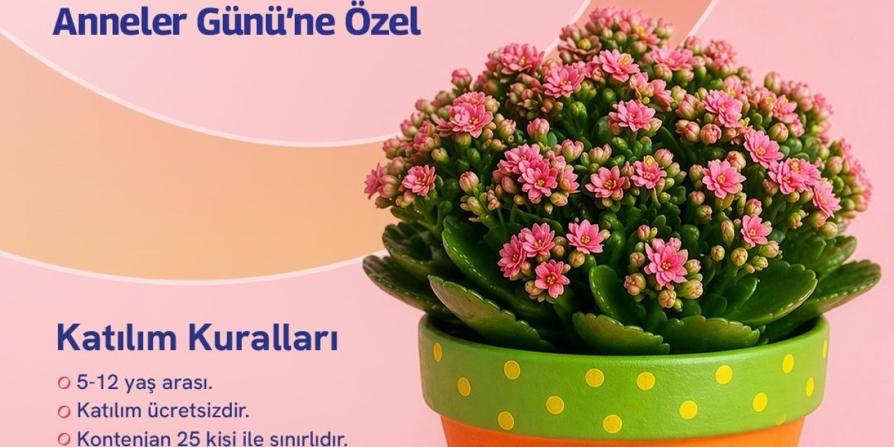 Forum Manisa’da Anneler Günü çocukların elinden renkleniyor