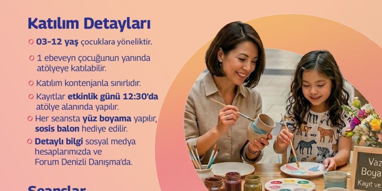 Forum Denizli’de Anneler Günü etkinlikleri