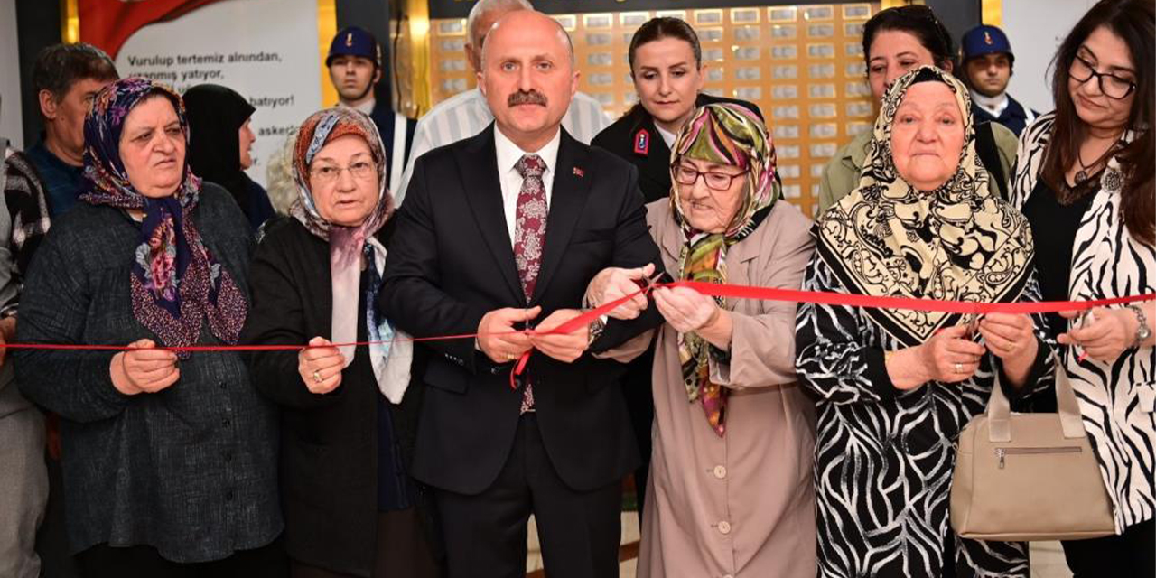 Vali Varol’dan şehitlik köşesi açılışı