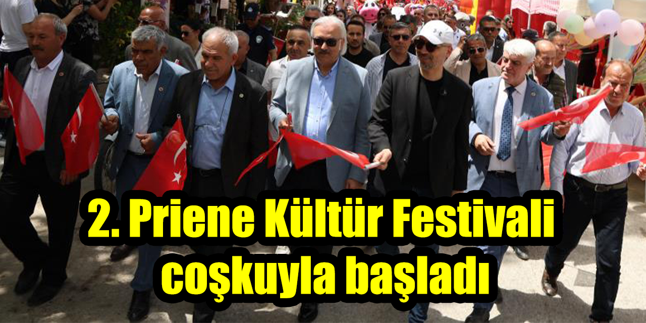 2. Priene Kültür Festivali coşkuyla caşladı
