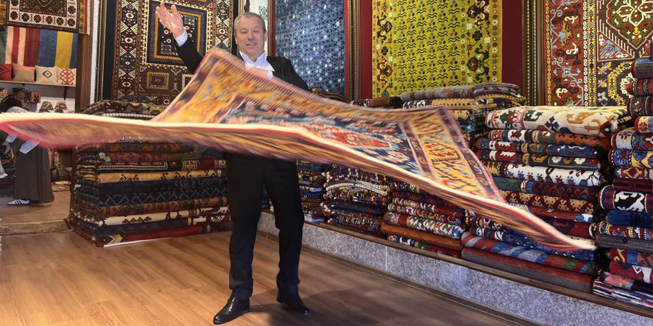 İzmir’den dünyaya uzanan asırlık halılar: Sarayları süsleyen el emeği sanat