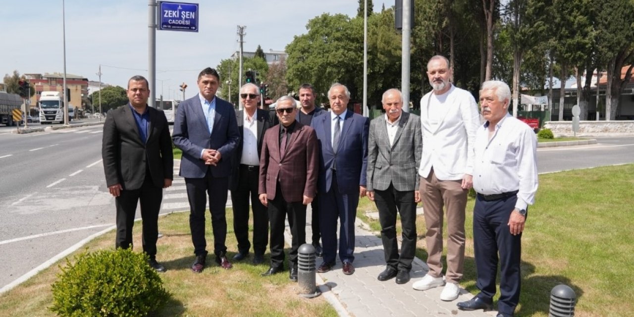 Şakran’da ahde vefa: Eski başkanlar Refik Ertem ve Zeki Şen’in isimleri caddelere verildi