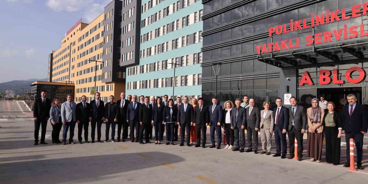 Vali Varol, Şehir Hastanesi’nde incelemelerde bulundu