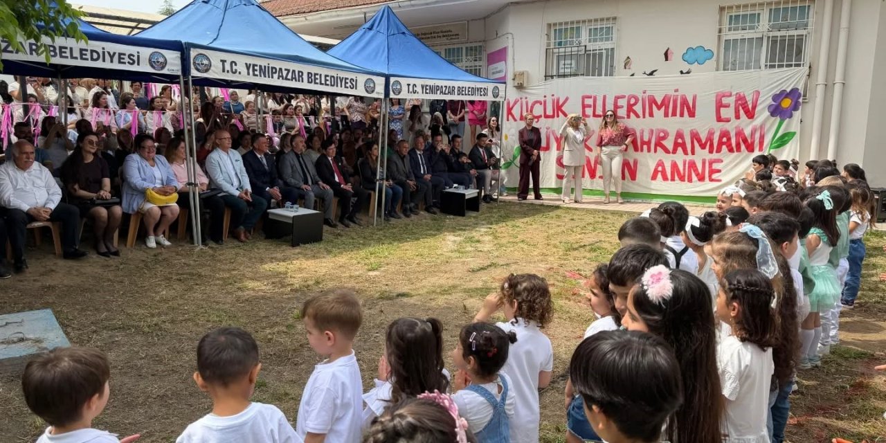 Başkan Ercan, miniklerin Anneler Günü sevincine ortak oldu